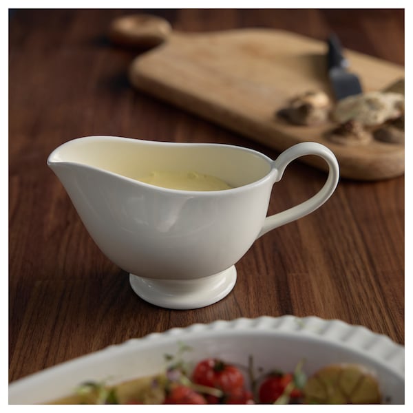 IKEA HÖSTAGILLE gravy boat, off-white, 17 oz, Ikea Ireland | 3890HXKVG