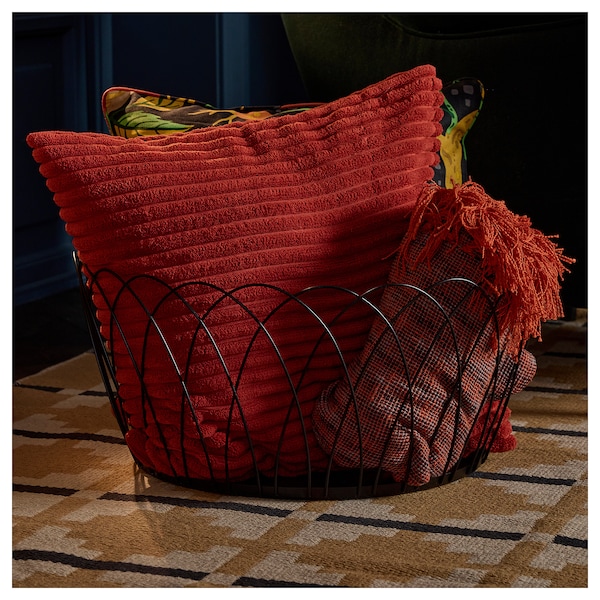 IKEA HÖSTAGILLE wire basket, black, 21 5/8x9 7/8 in, Ikea Ireland | 7936MRKNB