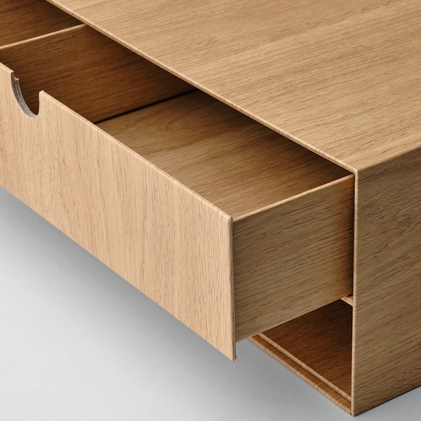 IKEA HÄSTVISKARE mini chest of drawers, oak effect, 12 ½x9 ½ in, Ikea Ireland | 5178NXZUO