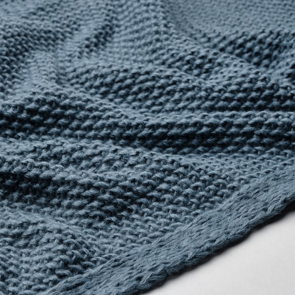 IKEA HUMLEMOTT throw, 51x67 in Blue / Gray, Ikea Ireland | 7439PMGFU