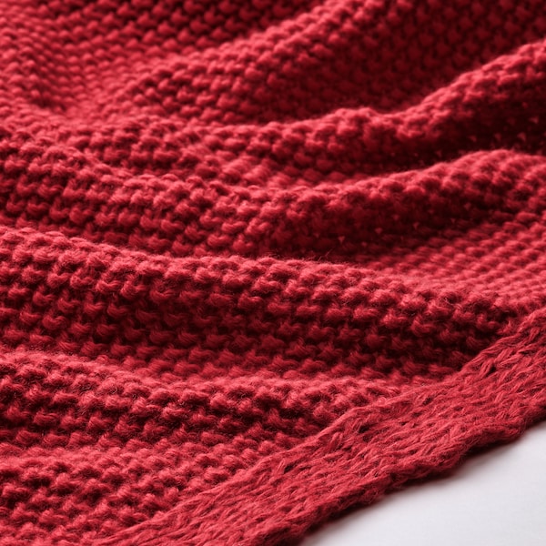 IKEA HUMLEMOTT throw, 51x67 in Dark Red, Ikea Ireland | 2580EWYFD