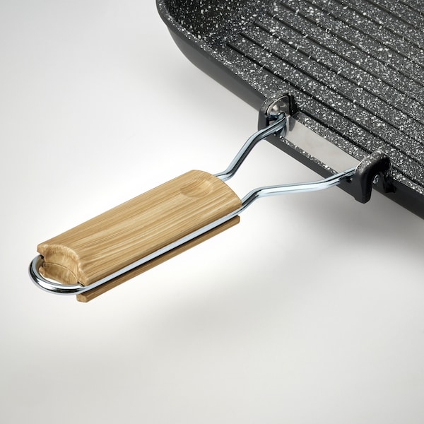 IKEA HUSKNUT grill pan, 14 ¼x10 ¼ in Non / Stick Coating Black, Ikea Ireland | 4065NZOWY