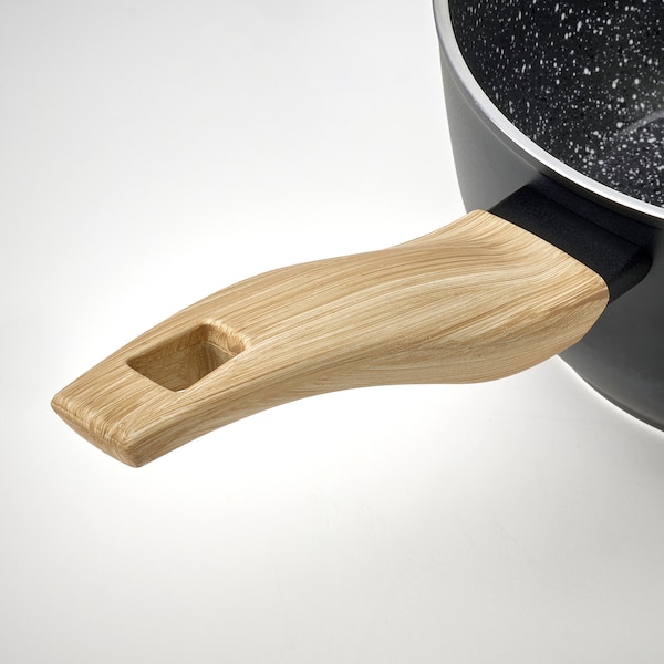 IKEA HUSKNUT saucepan, non-stick coating black, 1.9 qt, Ikea Ireland | 9748IXVHL