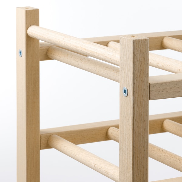 IKEA HUTTEN 9-bottle wine rack, solid wood, Ikea Ireland | 9012FYCGS