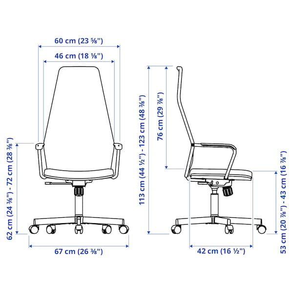 IKEA HUVUDSPELARE gaming chair, black, Ikea Ireland | 2436XMCVY