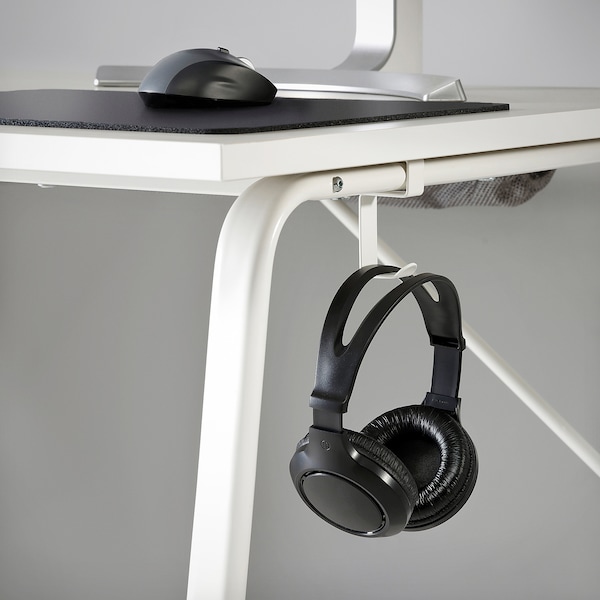 IKEA HUVUDSPELARE gaming desk, 55 1/8x31 1/2 in Beige, Ikea Ireland | 4795EMTIS