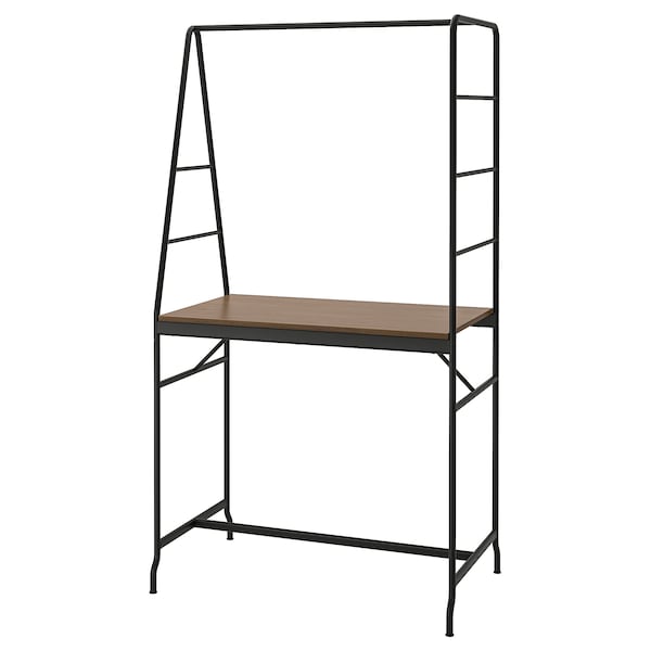 IKEA HÅVERUD table with storage ladder, black, Ikea Ireland | 7308UZRKV