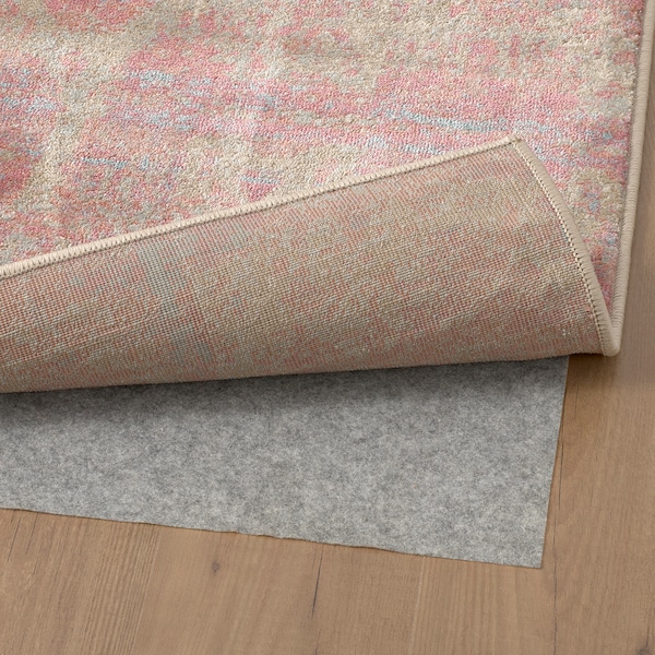 IKEA HVIDING rug, red/gray, 5'3 inx7'10 in Red / Gray, Ikea Ireland | 8059FWIKA