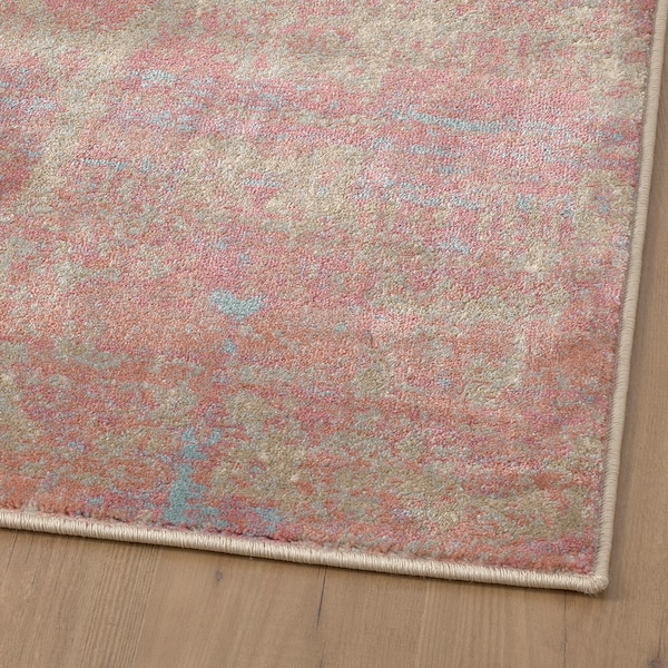 IKEA HVIDING rug, red/gray, 5'3 inx7'10 in Red / Gray, Ikea Ireland | 8059FWIKA