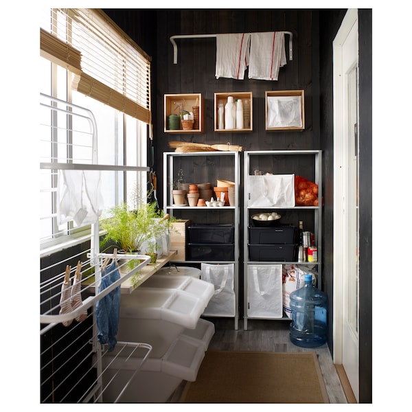 IKEA HYLLIS Shelf unit, indoor/outdoor galvanized, Ikea Ireland | 8261TIZPX