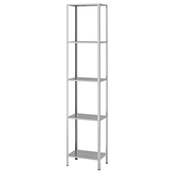 IKEA HYLLIS shelf unit, indoor/outdoor, 15 3/4x10 5/8x72 in, Ikea Ireland | 7012KUTOJ