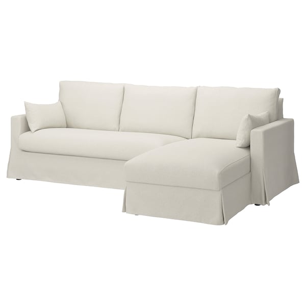 IKEA HYLTARP cover f 3-seat sofa w chaise right Gransel Natural, Ikea Ireland | 9821EMOKU