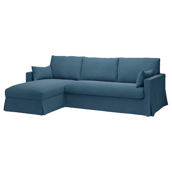 IKEA HYLTARP cover f 3-seat sofa w chaise left Tallmyra Blue, Ikea Ireland | 7185SKZEF