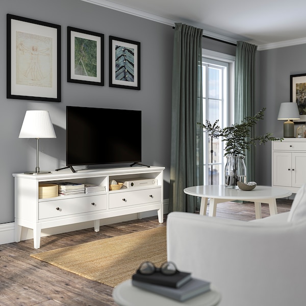 IKEA IDANÄS TV unit, 63 3/4x15 3/4x24 3/4 in White, Ikea Ireland | 8791BHRNF