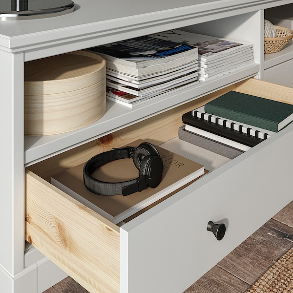 IKEA IDANÄS TV unit, 63 3/4x15 3/4x24 3/4 in White, Ikea Ireland | 8791BHRNF