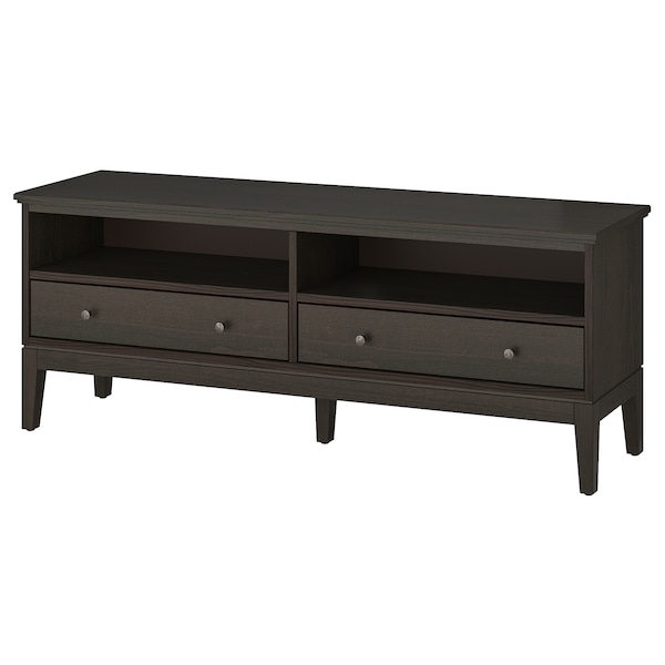 IKEA IDANÄS TV unit, 63 3/4x15 3/4x24 3/4 in Dark Brown Stained, Ikea Ireland | 4153YSKGT