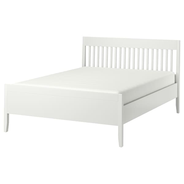 IKEA IDANÄS bed frame, Full/Double White, Ikea Ireland | 6139ZQIHW
