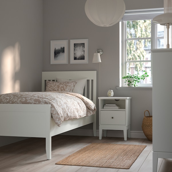 IKEA IDANÄS bed frame, Twin White, Ikea Ireland | 5270XHSJP
