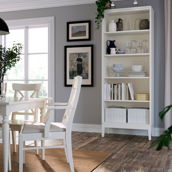 IKEA IDANÄS bookcase, 31 7/8x15 3/8x83 1/8 in White, Ikea Ireland | 7314LXQDG