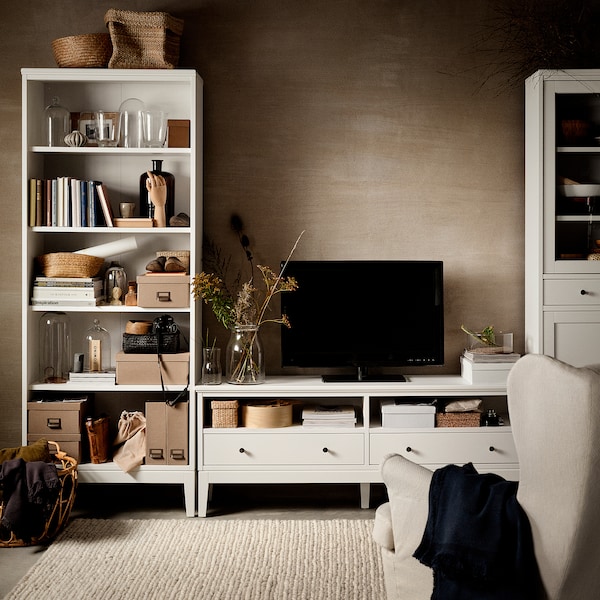IKEA IDANÄS bookcase, 31 7/8x15 3/8x83 1/8 in White, Ikea Ireland | 7314LXQDG