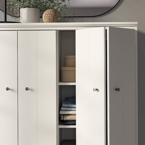 IKEA IDANÄS cabinet with bi-folding doors, white, 47 5/8x53 1/8 in, Ikea Ireland | 0274IQOAN