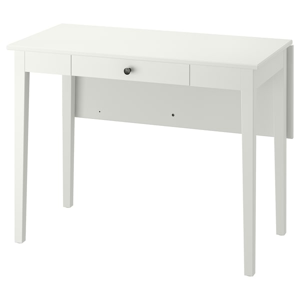 IKEA IDANÄS drop-leaf table, 20 1/8/33 7/8x37 3/4 in White, Ikea Ireland | 8675NJBHG