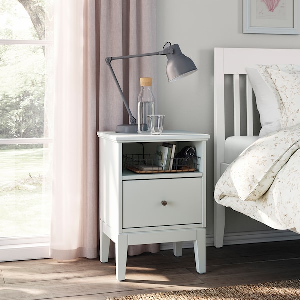 IKEA IDANÄS nightstand, 18 1/2x15 3/4 in White, Ikea Ireland | 8970BRSIL