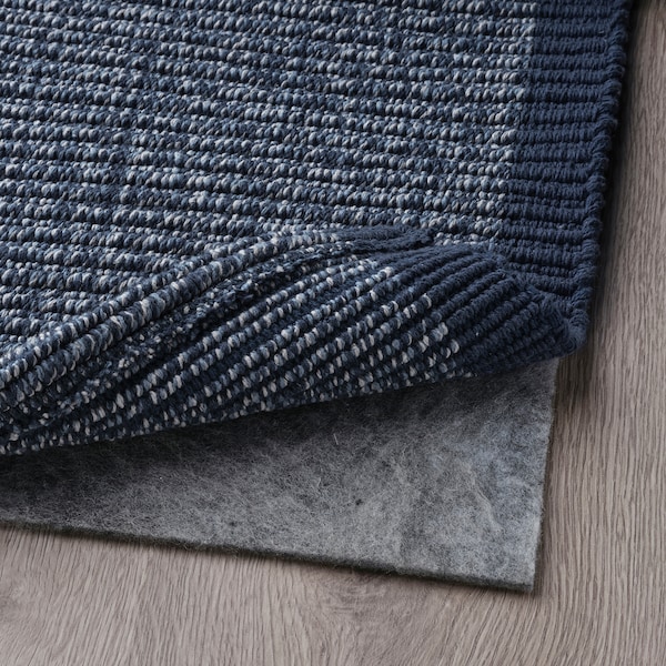 IKEA IDROTTSPLATS rug, flatwoven, blue, 2'7 inx6'7 in, Ikea Ireland | 3824IKVYM