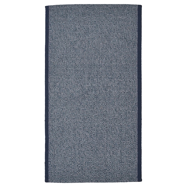 IKEA IDROTTSPLATS rug, flatwoven, blue, 2\'7 inx4\'11 in, Ikea Ireland | 8156SMLNQ