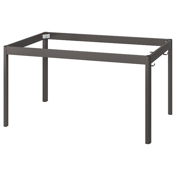 IKEA IDÅSEN underframe for table top, 54 3/4x27 1/8x28 3/8 in Dark Gray, Ikea Ireland | 8235WLYUA