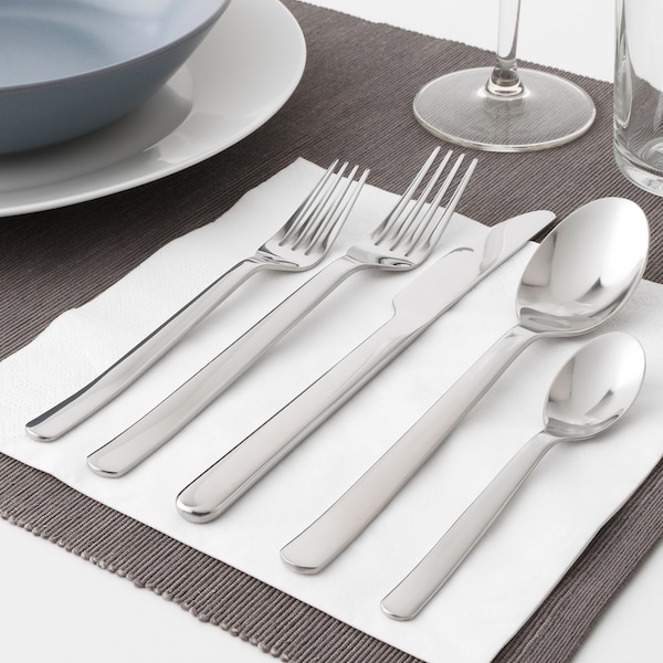 IKEA IKEA 365+ 20-piece flatware set, stainless steel, Ikea Ireland | 2830WYRPJ