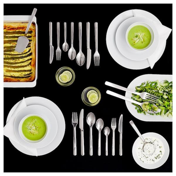 IKEA IKEA 365+ 4-piece serving set, stainless steel, Ikea Ireland | 7516KCAFZ