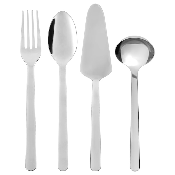 IKEA IKEA 365+ 4-piece serving set, stainless steel, Ikea Ireland | 7516KCAFZ