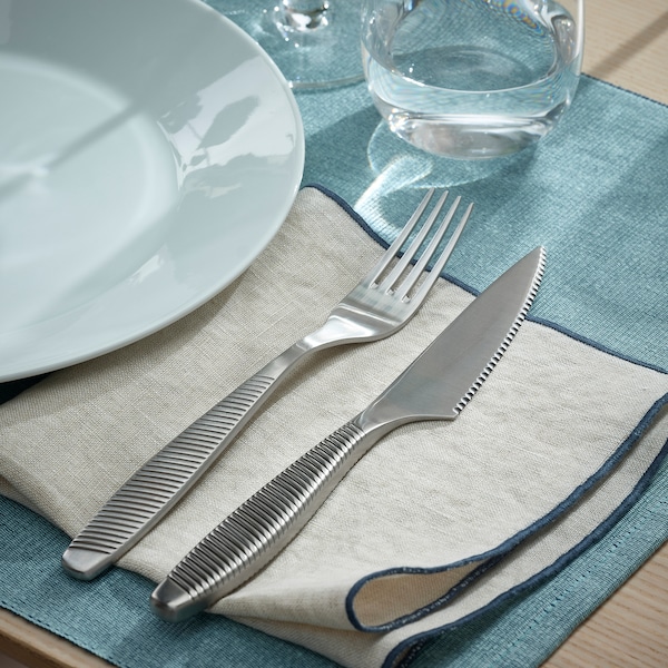 IKEA IKEA 365+ 8-piece steak flatware set, stainless steel, Ikea Ireland | 2819KUOMB