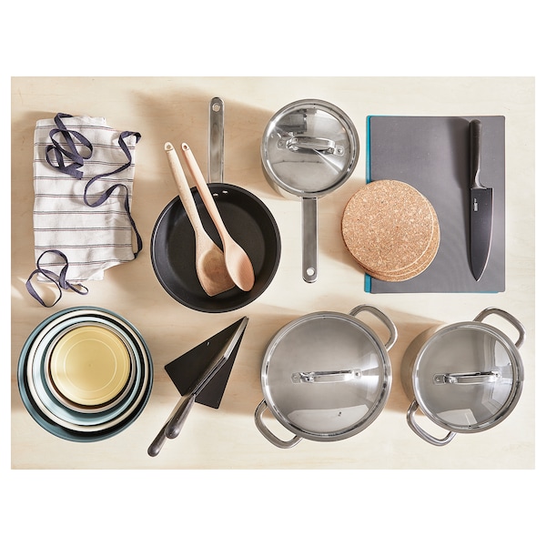 IKEA IKEA 365+ pot with lid, stainless steel, 3 qt, Ikea Ireland | 2651LRDCS
