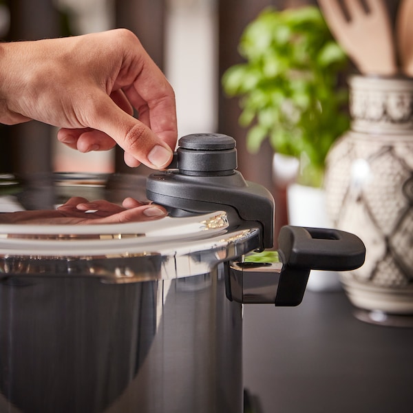 IKEA IKEA 365+ pressure cooker, stainless steel, 6.3 qt, Ikea Ireland | 9628USHBL