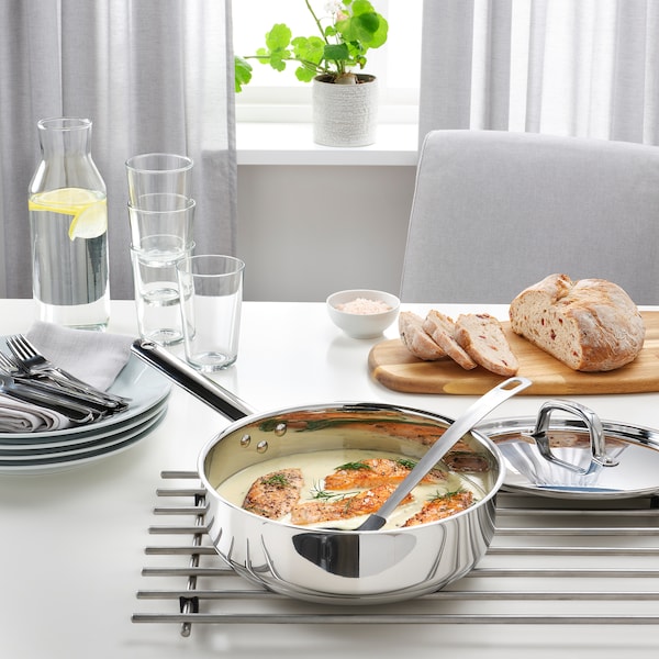 IKEA IKEA 365+ sauté pan, stainless steel, 9 in, Ikea Ireland | 8632ZVEQK