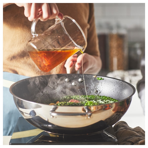 IKEA IKEA 365+ wok, stainless steel/non-stick coating, 13 in, Ikea Ireland | 0596GVMXP
