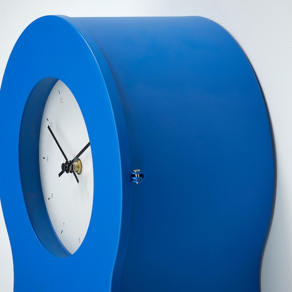 IKEA IKEA PS 1995 clock, blue, 19 in, Ikea Ireland | 3207KFUTJ