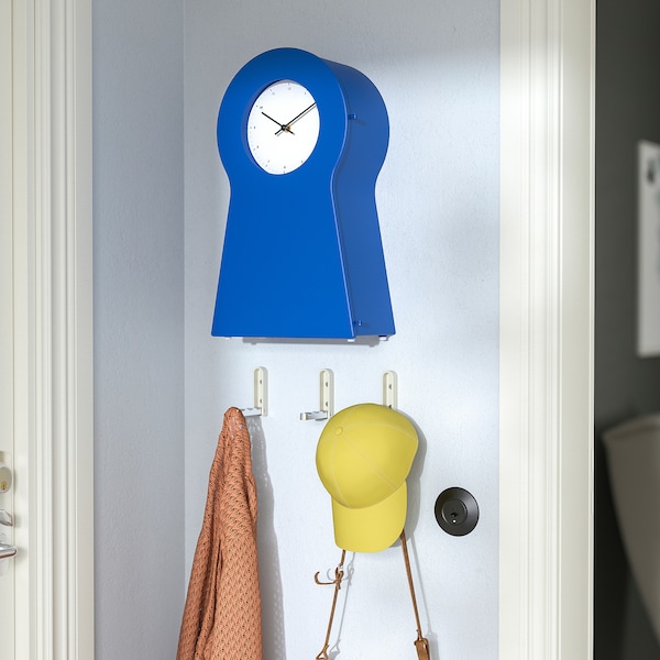 IKEA IKEA PS 1995 clock, blue, 19 in, Ikea Ireland | 3207KFUTJ