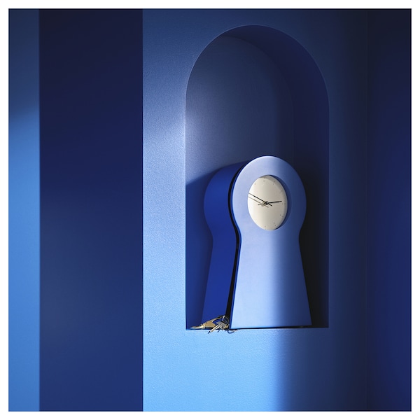 IKEA IKEA PS 1995 clock, blue, 19 in, Ikea Ireland | 3207KFUTJ