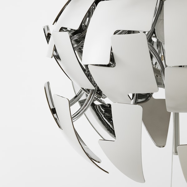 IKEA IKEA PS 2014 Pendant lamp, silver color, 14 in White / Silver Color, Ikea Ireland | 4806STLGY
