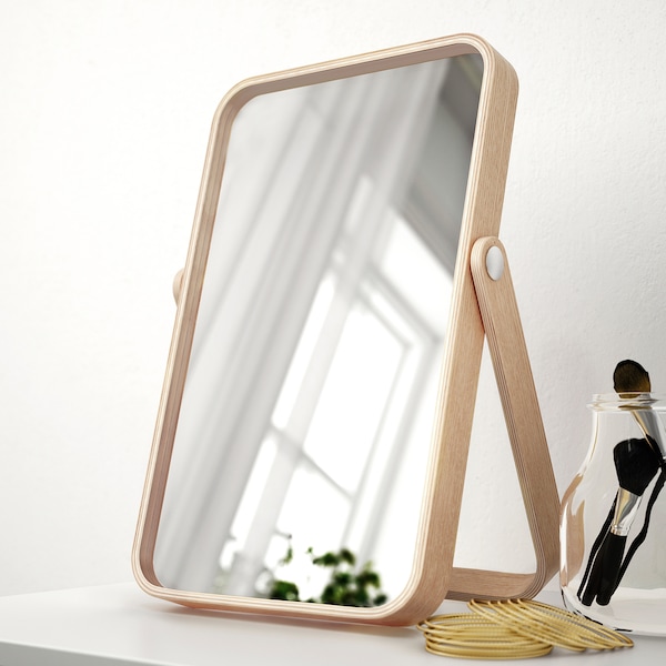 IKEA IKORNNES Table mirror, ash, 10 5/8x15 3/4 in, Ikea Ireland | 6574XRKZV