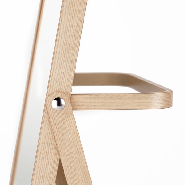 IKEA IKORNNES floor mirror, ash, 20 1/2x65 3/4 in, Ikea Ireland | 9365ZWSTF