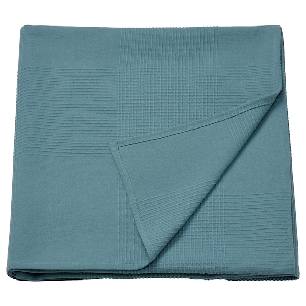 IKEA INDIRA bedspread, 91x98 in Light Blue, Ikea Ireland | 8692XBNYS