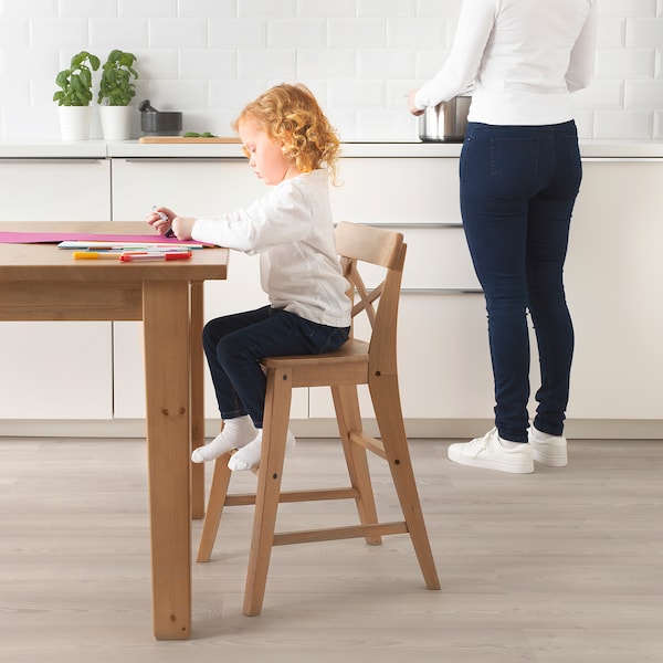 IKEA INGOLF Junior chair Antique Stain, Ikea Ireland | 8273ESNXK