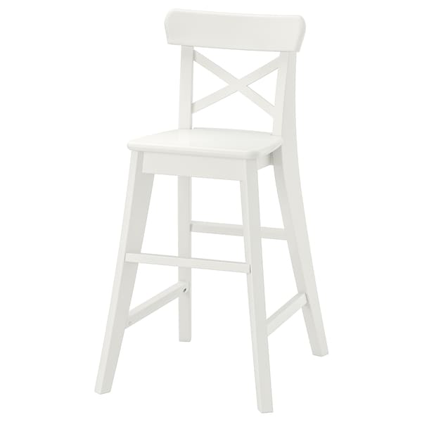 IKEA INGOLF Junior chair White, Ikea Ireland | 6453VYMQK