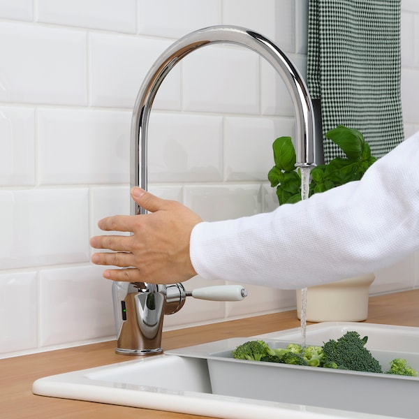 IKEA INSJÖN Kitchen faucet w sensor, chrome plated, Ikea Ireland | 5872VPJWZ