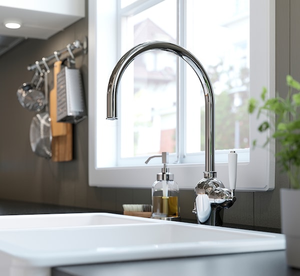IKEA INSJÖN kitchen faucet, chrome plated, Ikea Ireland | 8237OAVTY
