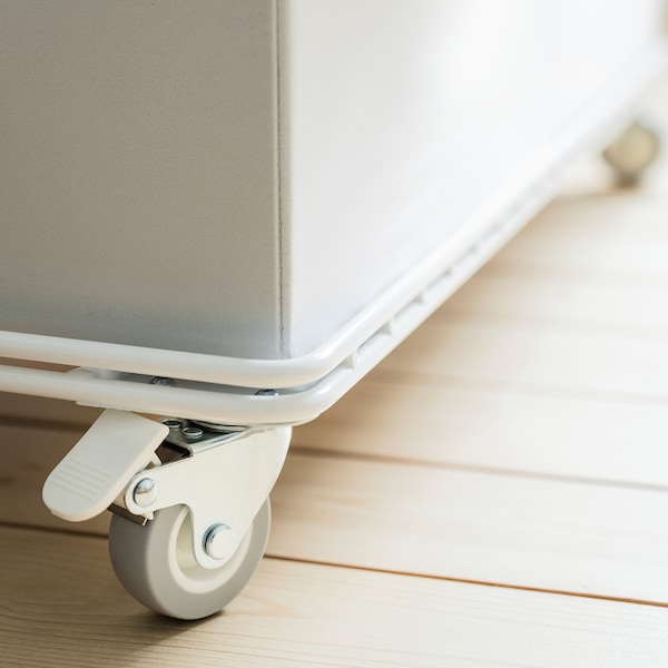IKEA INVALLNING utility cart, for boxes white, 26 3/4x15 3/8 in, Ikea Ireland | 9874MHZFE